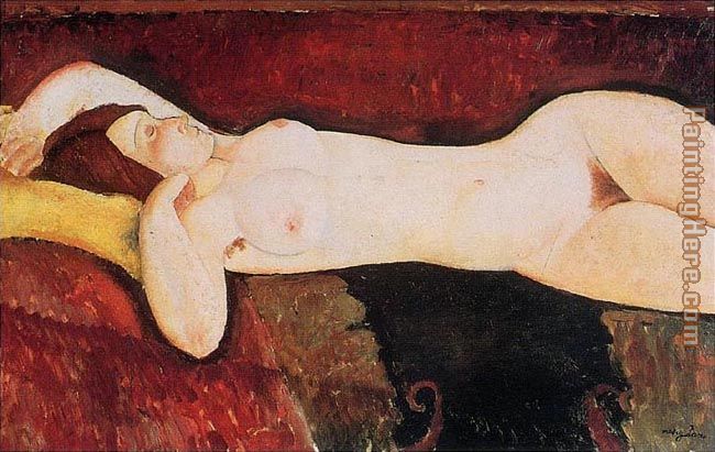 Le Grande Nu painting - Amedeo Modigliani Le Grande Nu art painting